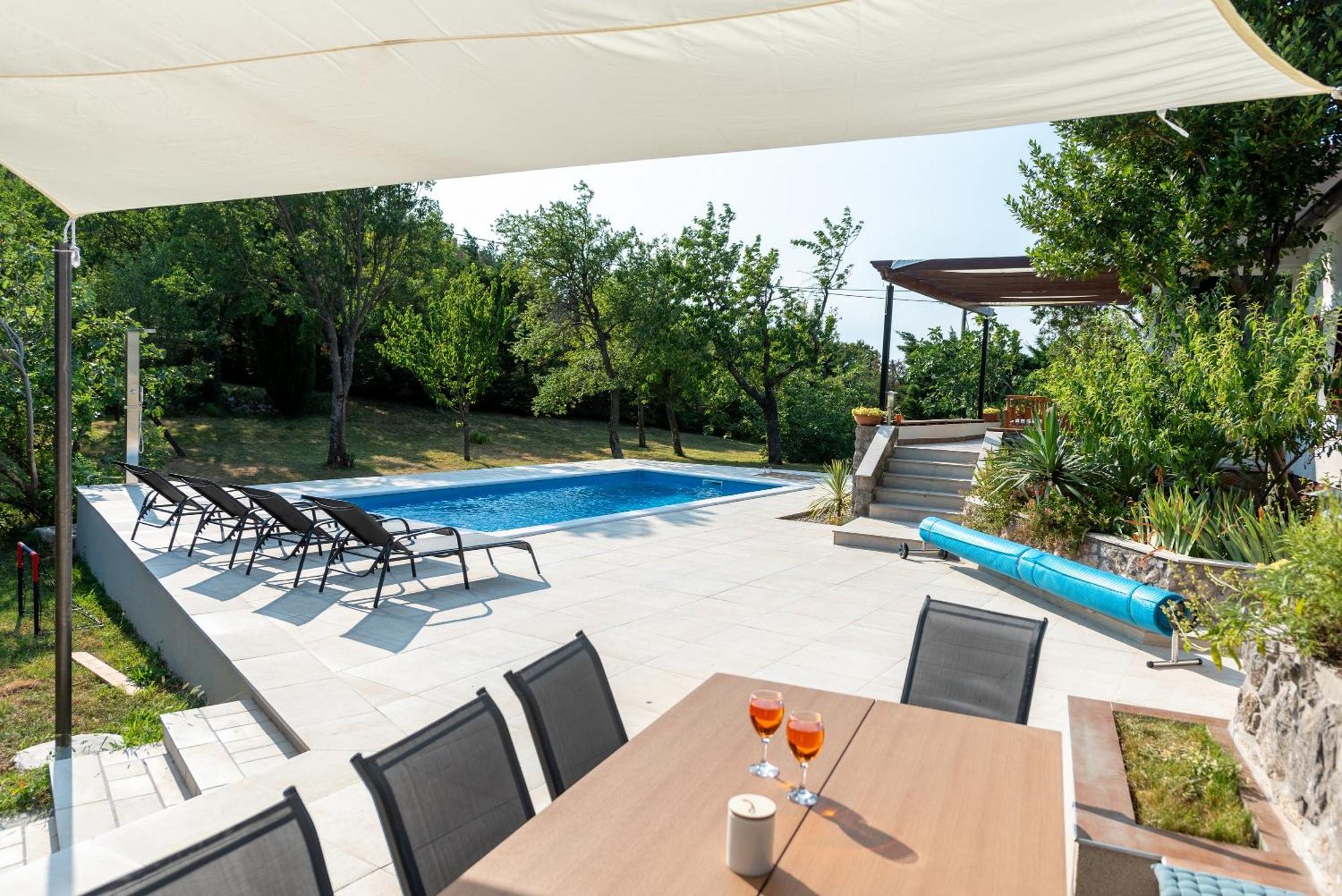 Garden Villa Hreljin Extérieur photo