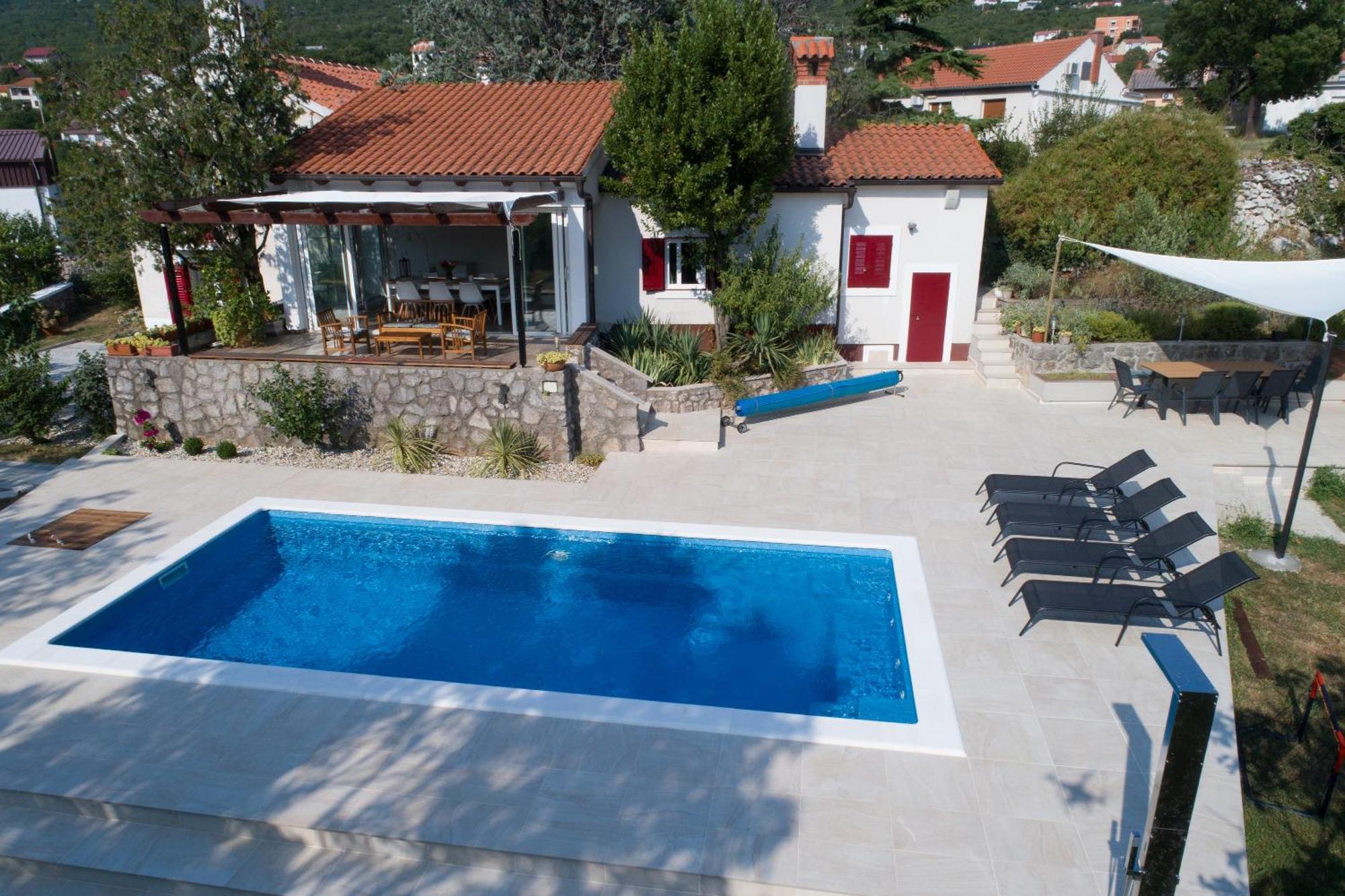 Garden Villa Hreljin Extérieur photo