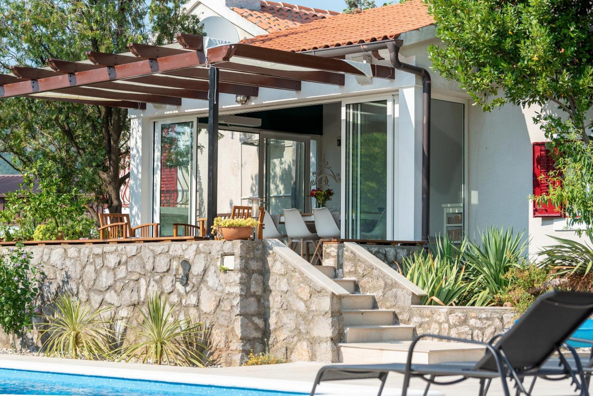 Garden Villa Hreljin Extérieur photo